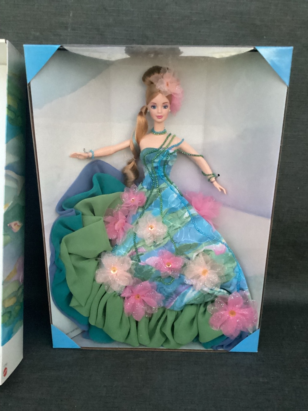 Vintage 1997 Mattel Claude Monet Water Lily Barbie #17783 Limited Edition NRFB